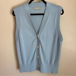 Everlane The Cotton Wool Sweater Vest Cardigan M